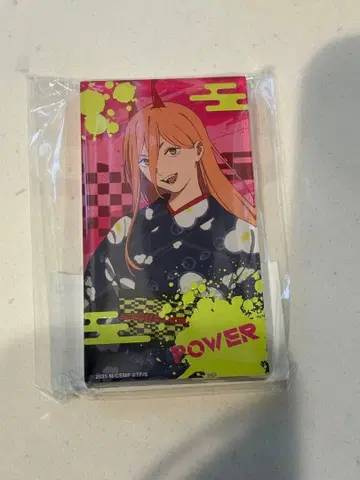 체인소 맨 가을 축제 태풍의 악마 룰렛 아크릴 블록 B상 파워