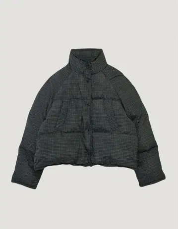 bargiee CHECK PUFFY DOWN 체크 퍼피 다운