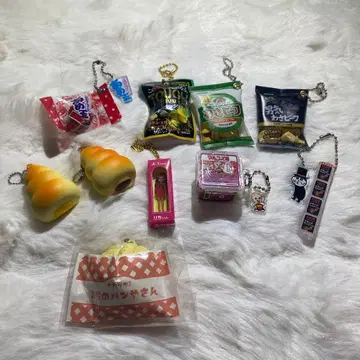 음식 가챠가챠 키링