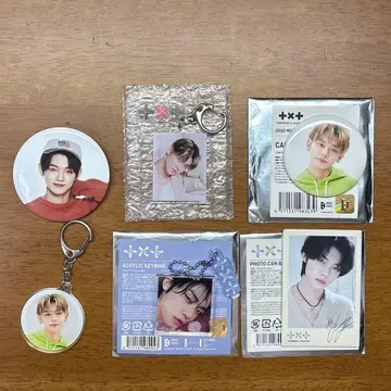 txt 영준 캔뱃지 아크릴 키링 세트