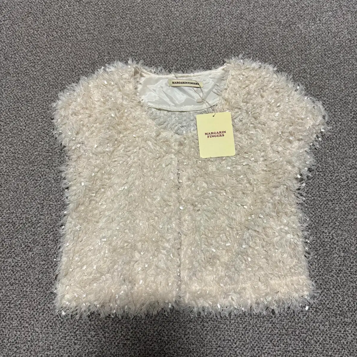 Margarin Fingers Fluffy Cardigan