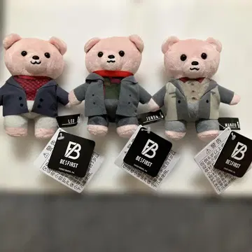 BE:FIRST 곰 모어 플러스 봉제 인형 마스코트 비퍼스트