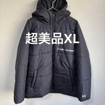 [ 컨디션 최상 ] 언더아머 패딩 자켓 블랙 XL