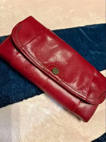 [ 새상품 ] Dakota 가죽 장지갑 빨간색