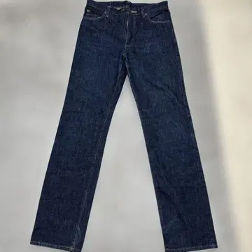 Wrangler 스트레이트 데님 다크 블루