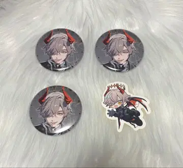 CrazyRaccoon Halloween 달마 캔뱃지 CR