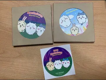 치이카와 대만 가오슝 한정 2025 원더랜드 세라믹 코스터 2개 세트