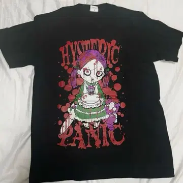 [새상품급] 히스테릭 패닉 T셔츠 반팔 S사이즈