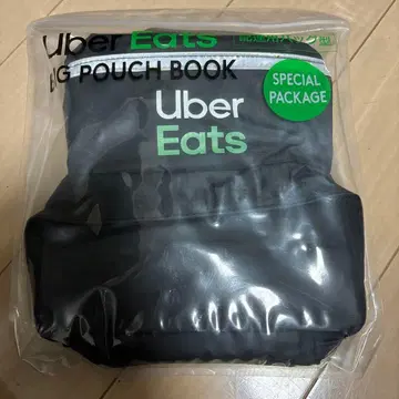 레어 익명 Uber Eats 배달용 백형 빅 파우치 미사용 새상품