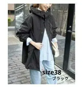 스픽 앤 스팬 P/Ny 발수 스노우 카모 후드티 코트 38