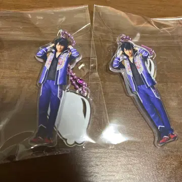 신 테니뮤 에치젠 료가 아크릴 키링 2개 세트