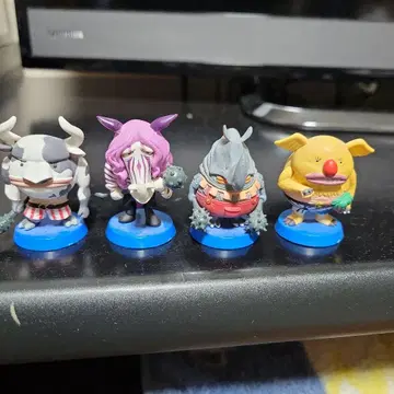 애니캐러 히어로즈 원피스 피규어 4체 세트