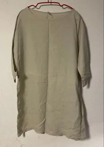 포그린워크 FLW 린넨 베이지 셔츠