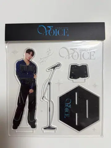 준수 XIA JUNSU JX 아크릴 스탠드 VOICE 미개봉