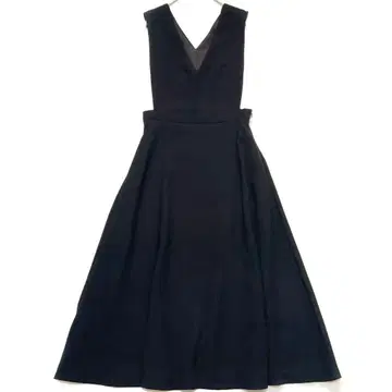 에스트네이션 오버롤 스커트 블랙 S 사이즈