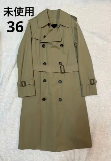 미사용 DRAWER 트렌치코트