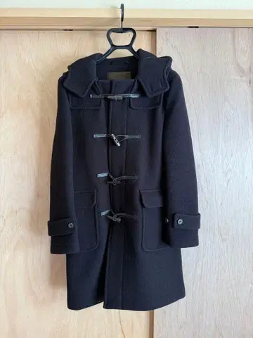 MACKINTOSH 더플 코트 36 블랙 고품질 울 영국제