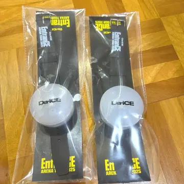 Da-iCE ARENA TOUR 2025 팔찌 라이트 2개 세트