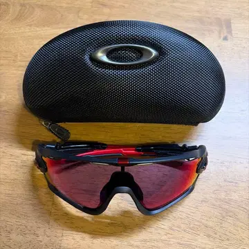 Oakley 조브레이커 블랙/레드