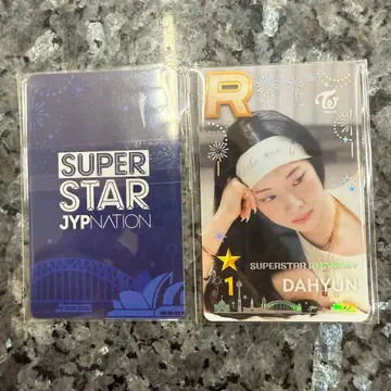 SSJYP TWICE 시드니 한정판 트레이딩 카드 다현