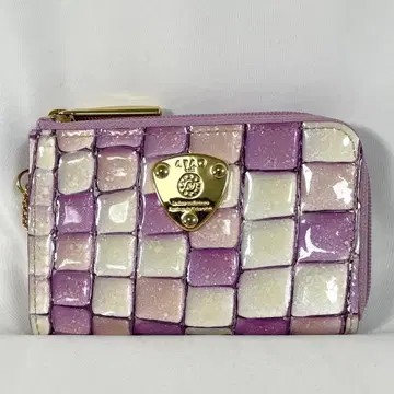 미사용 ATAO 아타오 키케이스 미니 지갑 벨 로지 라벤더 현행 모델