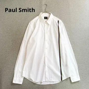 새상품급 PS paul smith 멀티 스트라이프 화이트 셔츠 긴팔 L