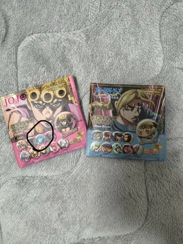 죠죠의 기묘한 모험 애니메이션 10주년 기념전 캔뱃지 세트