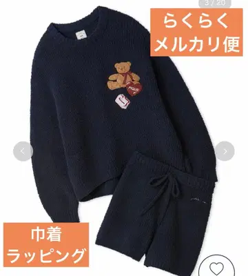 [ ONLINE 한정판 ] 베비모코베어사가라 풀오버 & 숏팬츠 세트