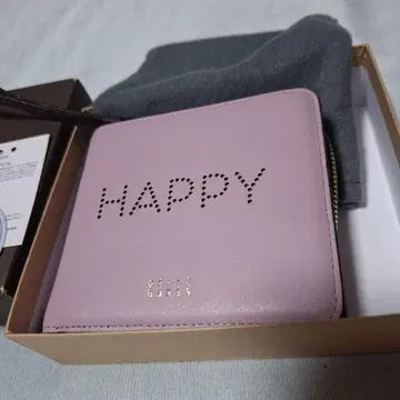PELLE BORSA HAPPY 접이식 지갑