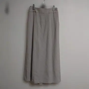 카구레 헤링본 패턴 그레이 롱 스커트