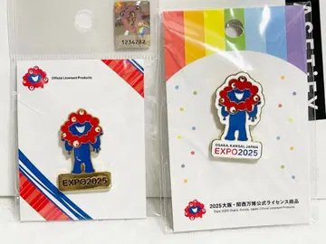 EXPO2025 미야쿠미야쿠 핀 배지 즉시 구매 OK 로고
