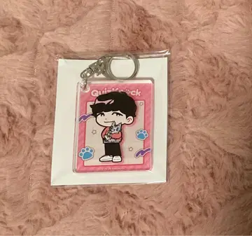 quiz knock 마네키네코 콜라보 동언 퀴즈노크 입체 아크링 키링