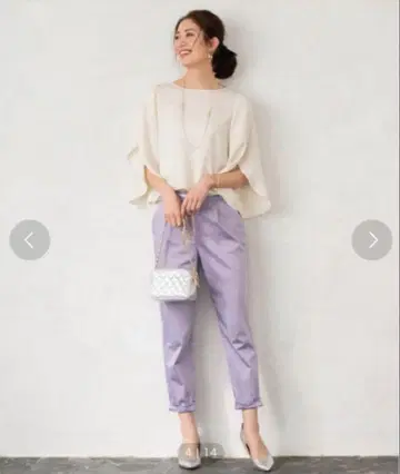 라운지 드레스 블라우스 아이보리