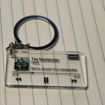 Oasis The Masterplan 키링