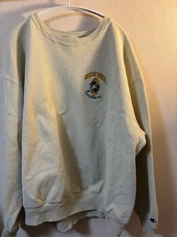 Champion 90s 크림색 맨투맨