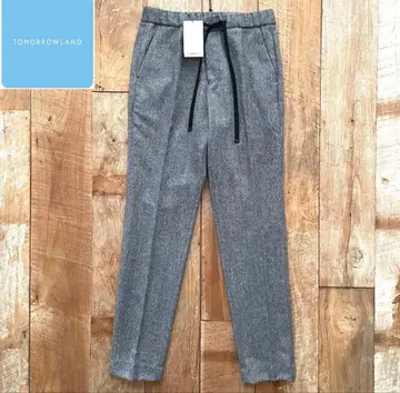 [ 택 포함 새상품 ] TOMORROWLAND 테이퍼드 이지 슬랙스 S