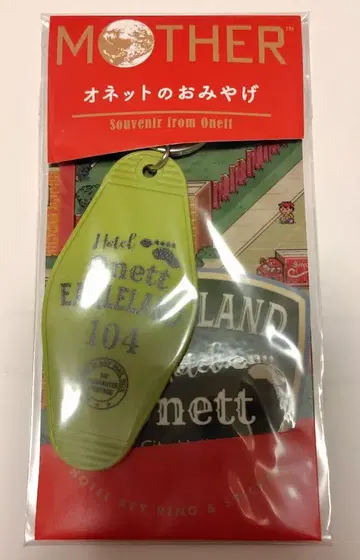 MOTHER 오넷 기념품 키링 & 스티커