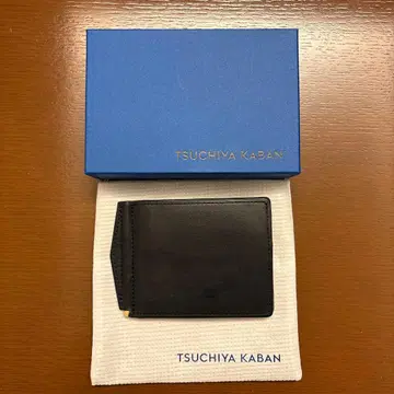 츠치야 가방 제조소 비클 머니클립 지갑 다크 인디고