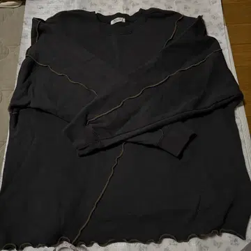 FREAK'S STORE 프릭스스토어 배색 멜로 맨투맨 차콜