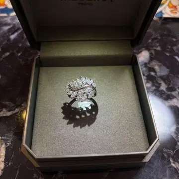 마키스컷 지르코니아 리프 반지 925 14호 #54