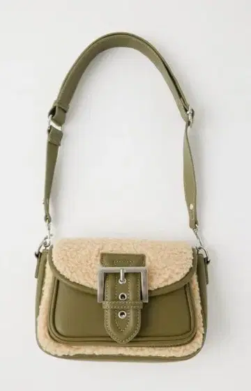 MOUSSY 마우지 BOASADDLEBAG 보아 안장 백 카키