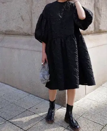 새상품급 machatt 자카드 드레스 원피스