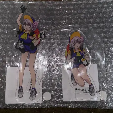 그리드맨 유니버스 드링크 걸 신죠 아카네 아크릴 빅 피규어