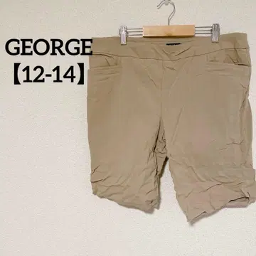 새상품급 GEORGE 베이지 숏팬츠 12-14 하의 봄 상품 여름 아이템