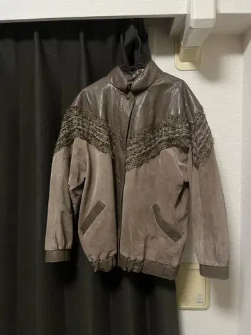 mix senda y2k 브라운 자켓