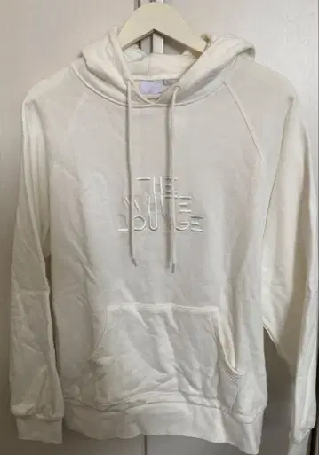 미세스 그린애플 화이트 라운지 후드티 L