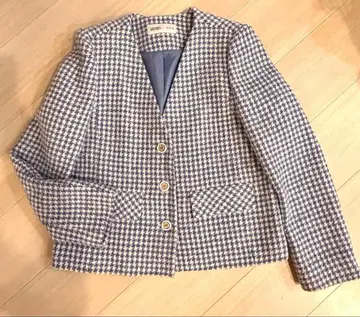 MIXXO 자켓 깅엄 체크 한국 브랜드