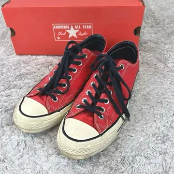 컨버스 올스타 척테일러 레드 스니커즈 27