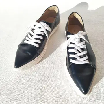 미사용급 mamian 마미안 스틸레토 레이스업 스니커즈