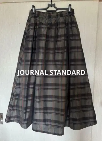 저널 스탠다드 메모리 체크 스커트 38